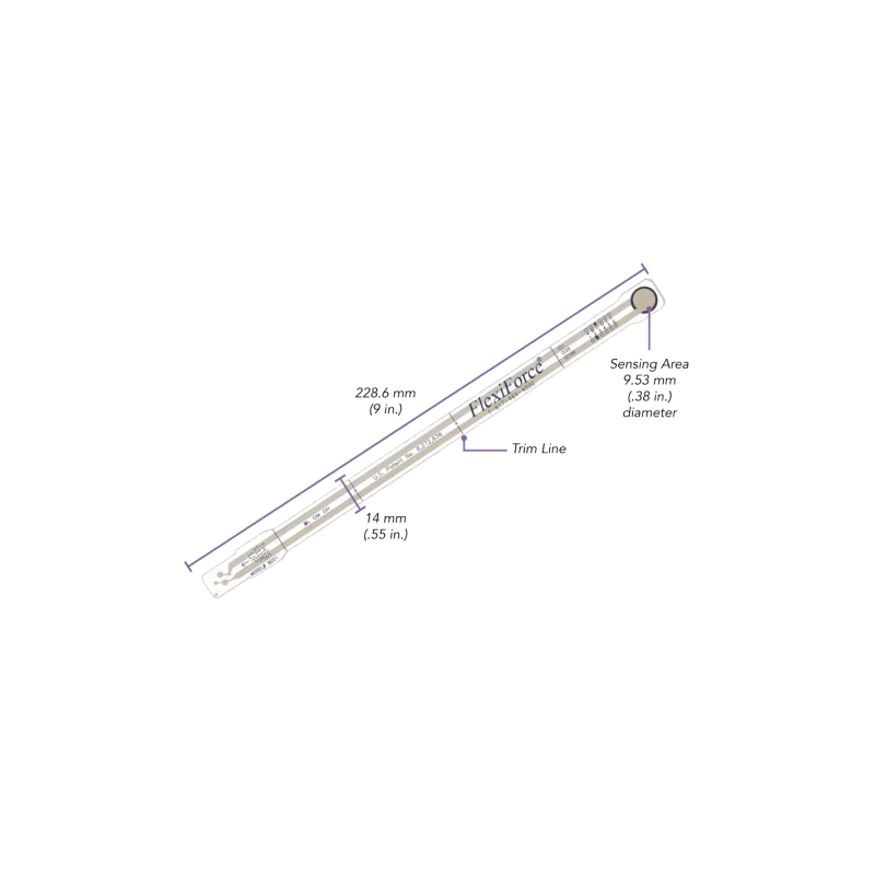 FlexiForce™ B201 - Capteur de force piézorésistif FSR standard pour système Tekscan ELF™