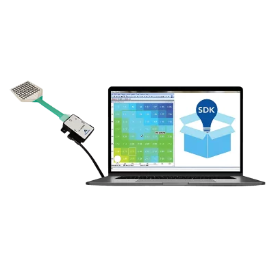 Tekscan PM64™ - Cartographie de pression leader intégrable en OEM avec capteur, électronique et SDK (.NET)