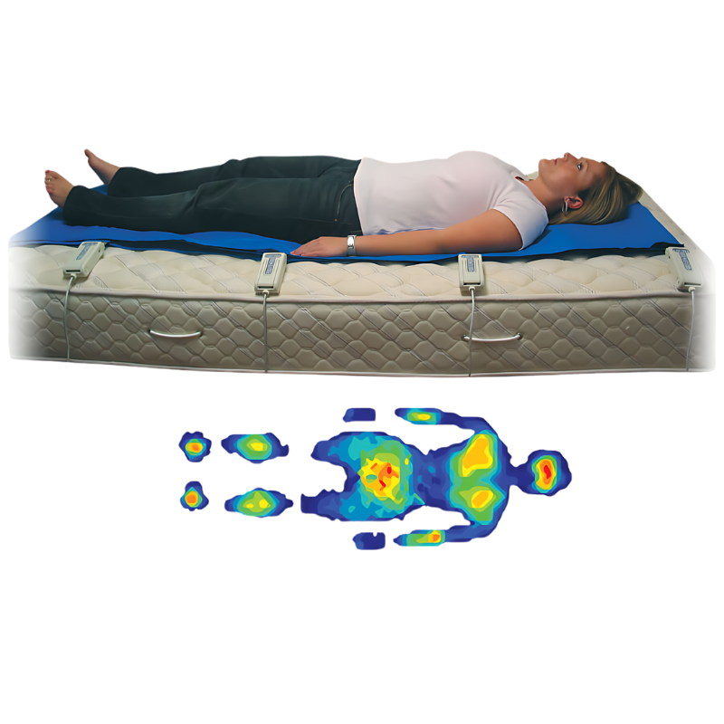 Objectivation du confort. Mesure des pressions du corps avec le système à nappes de pression Tekscan BPMS